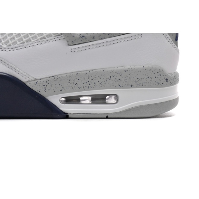 Jordan 4 Retro White Midnight Navy (Top Quality)