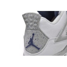 Jordan 4 Retro White Midnight Navy (Top Quality)