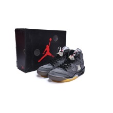 Jordan 5 Retro Off-White Black (Top Quality)