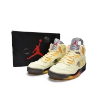 Jordan 5 Retro OFF-WHITE Sail (Top Quality)