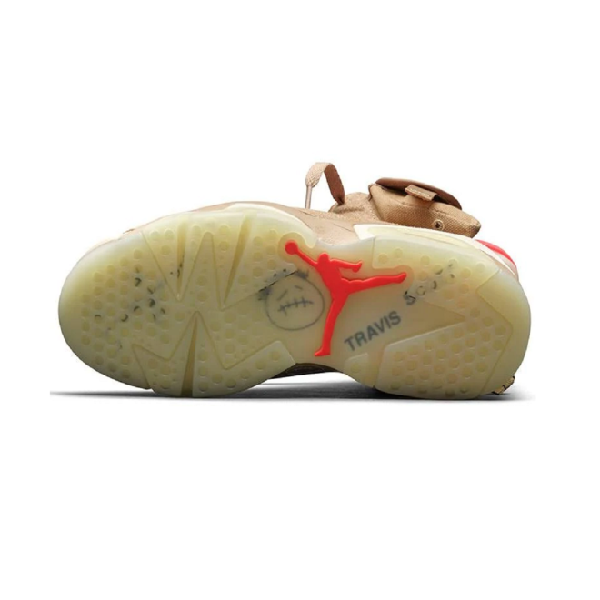 Jordan 6 Retro Travis Scott British Khaki (Top Quality)
