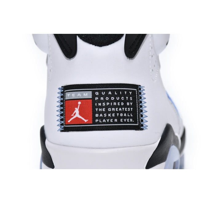 Jordan 6 Retro UNC White (Top Quality)