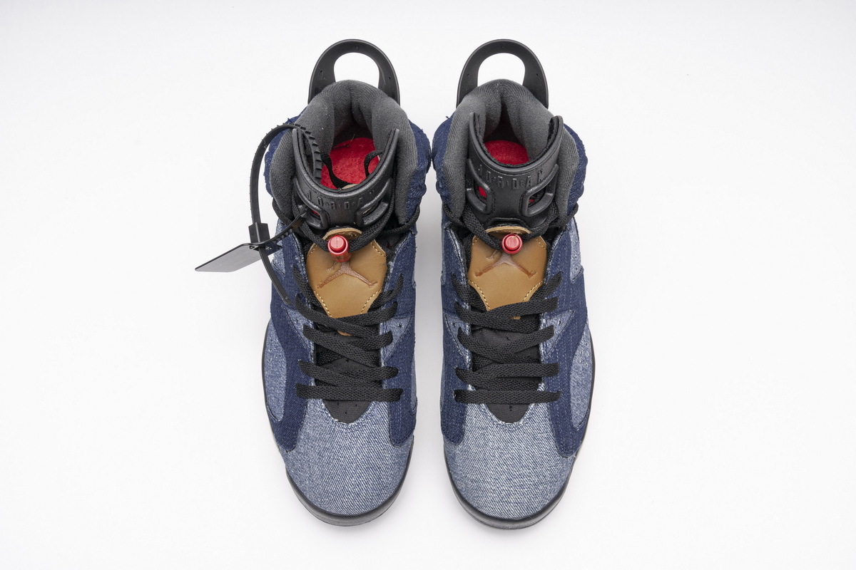 Jordan 6 Retro Washed Denim (Mid Quality)