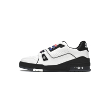 Louis Vuitton LV Trainer Black White (Top Quality)