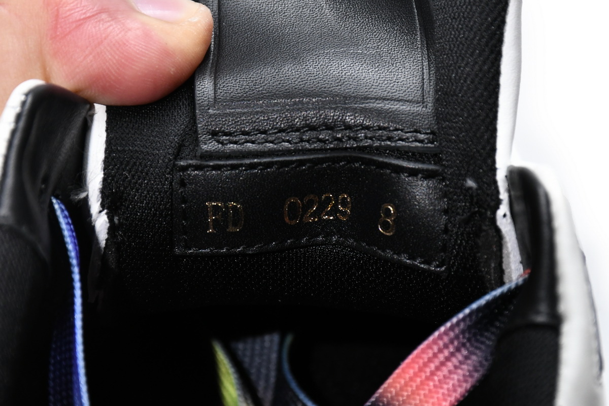 Louis Vuitton LV Trainer Black White (Top Quality)