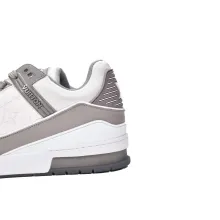 Louis Vuitton LV Trainer Grey White (Top Quality)