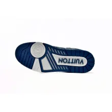 Louis Vuitton LV Trainer Monogram Denim White Blue (Top Quality)