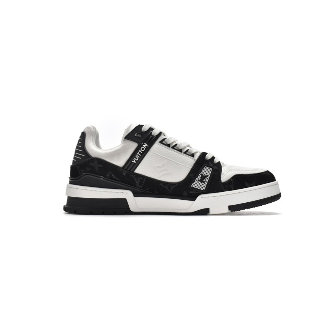 Louis Vuitton LV Trainer White Black White (Top Quality)