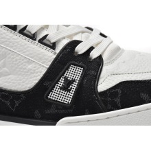 Louis Vuitton LV Trainer White Black White (Top Quality)
