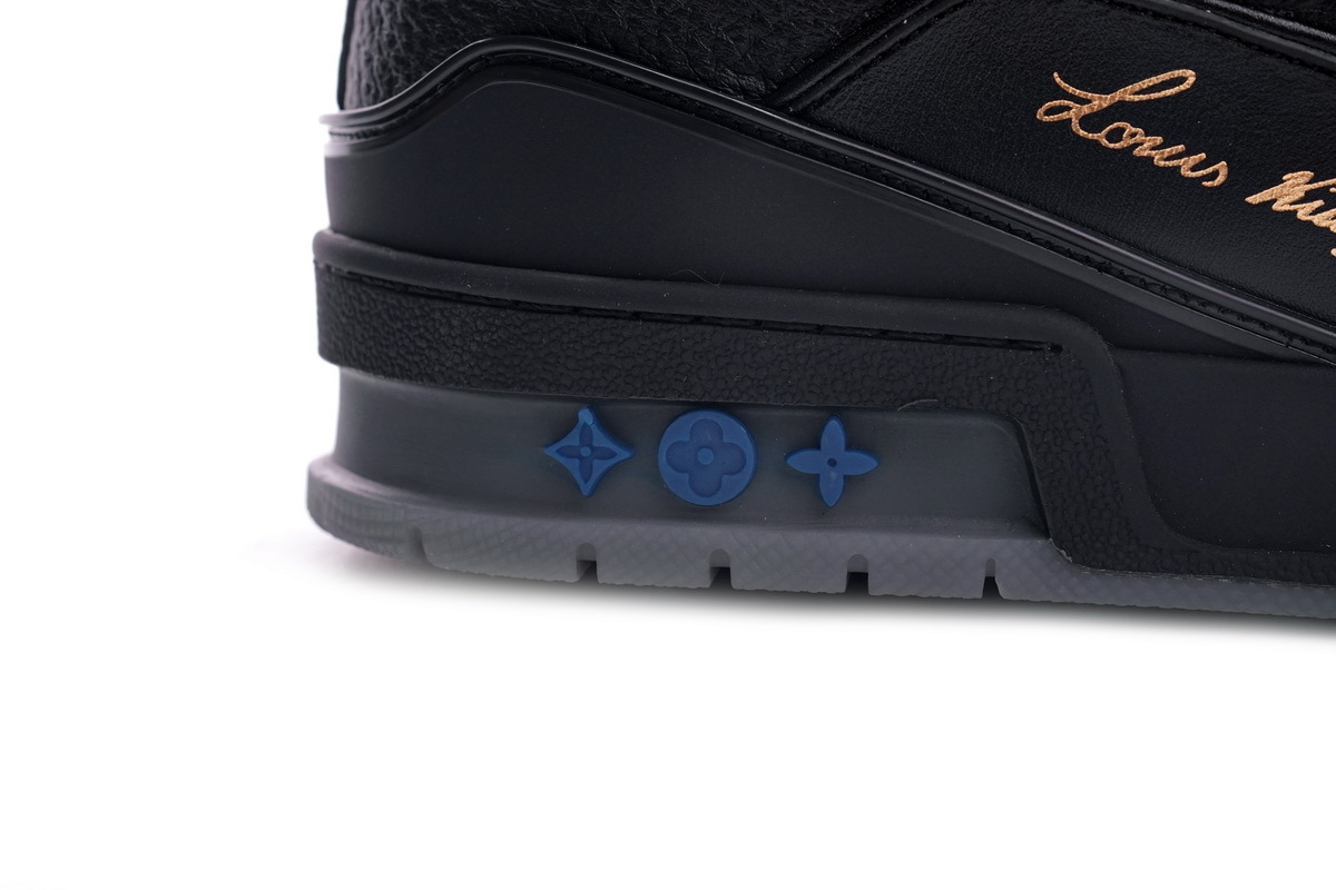 Louis Vuitton Trainer Black Signature (Top Quality)