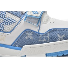 Louis Vuitton Trainer Monogram Denim (Top Quality)