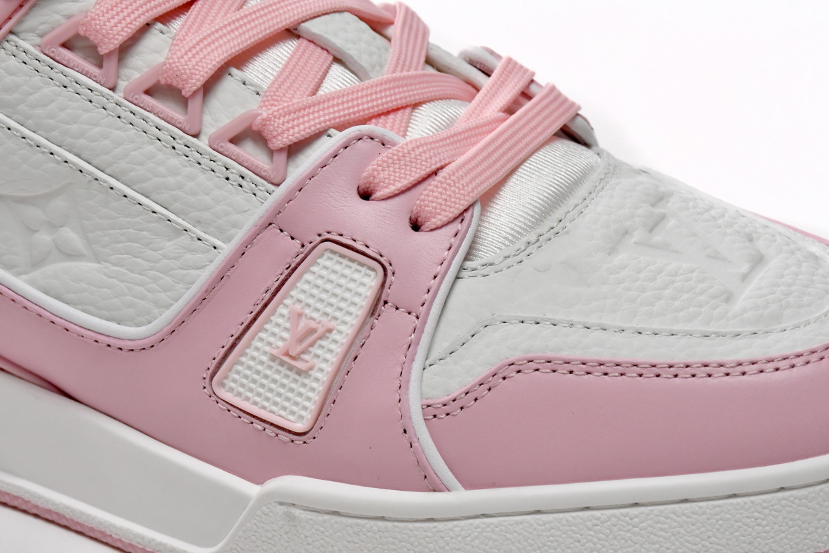Louis Vuitton Trainer Pink Rose (Top Quality)