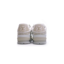 Louis Vuitton Trainer White Denim (Top Quality)
