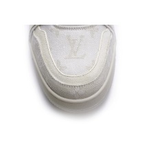 Louis Vuitton Trainer White Denim (Top Quality)