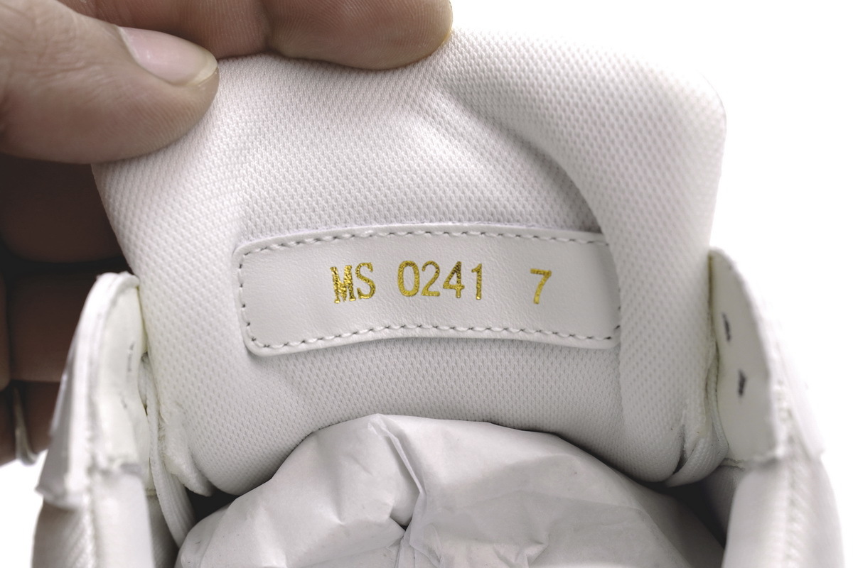 Louis Vuitton Trainer White Denim (Top Quality)