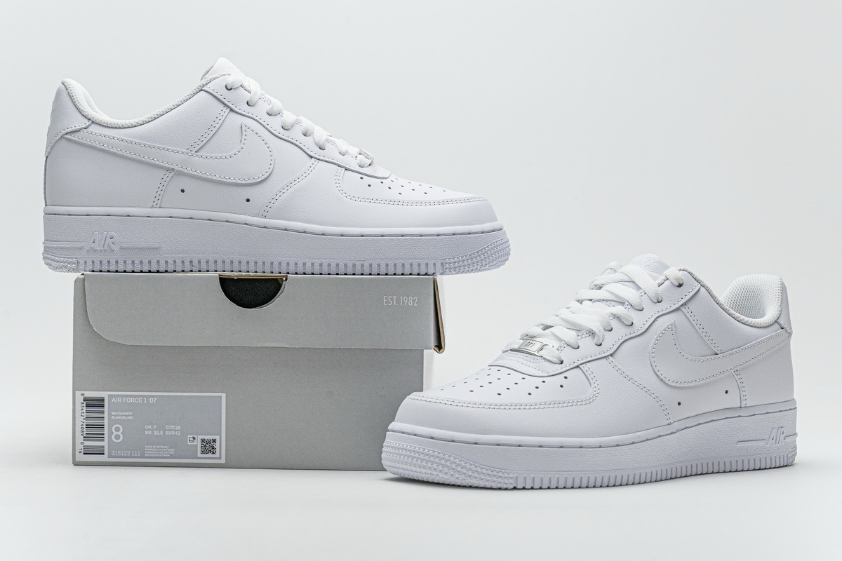 Nike Air Force 1 Low &#39;07 White (Top Quality)