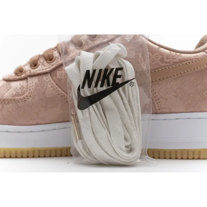 Nike Air Force 1 Low CLOT Rose Gold Silk (Regular Box) (Top Quality)