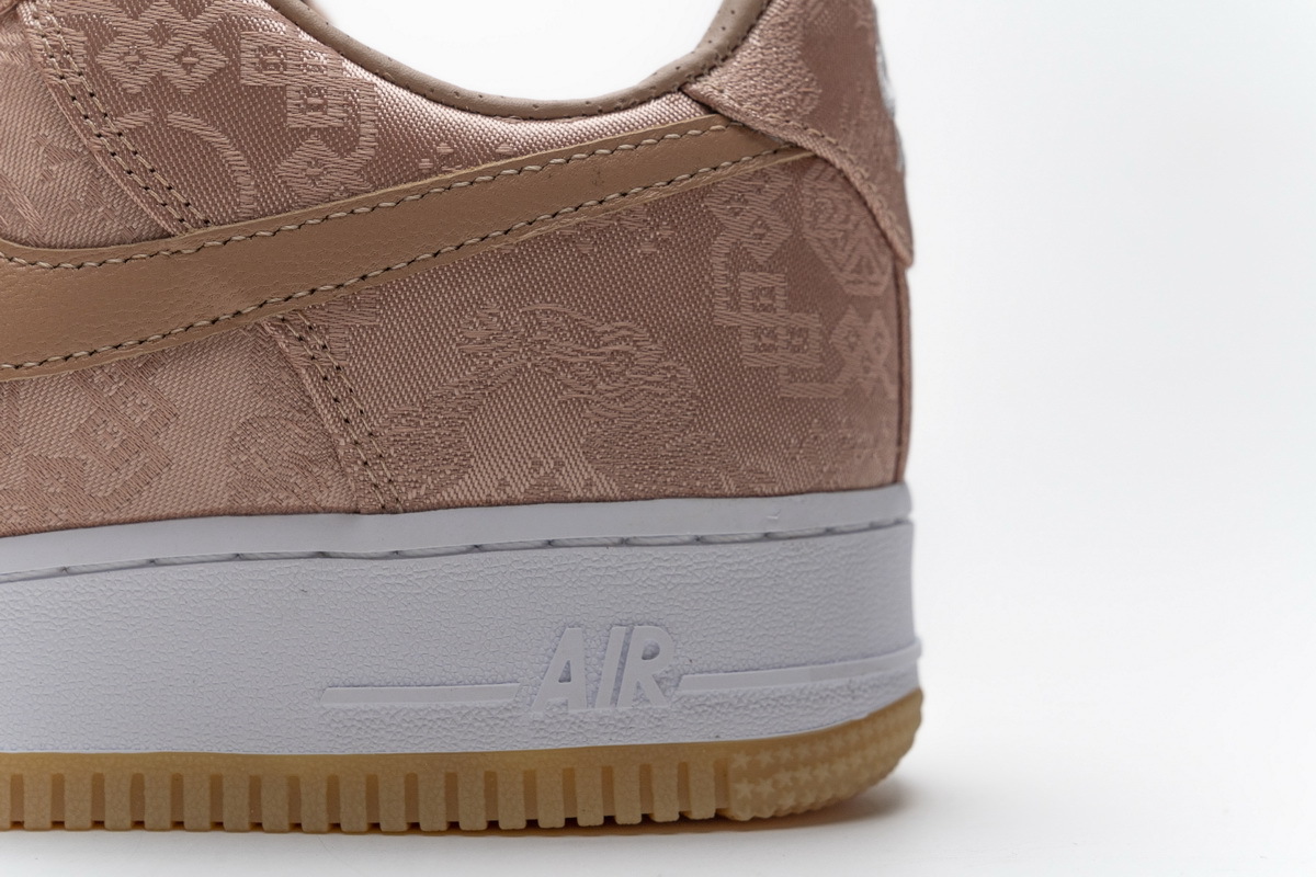 Nike Air Force 1 Low CLOT Rose Gold Silk (Regular Box) (Top Quality)