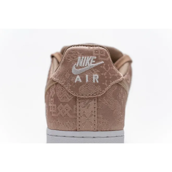 Nike Air Force 1 Low CLOT Rose Gold Silk (Regular Box) (Top Quality)
