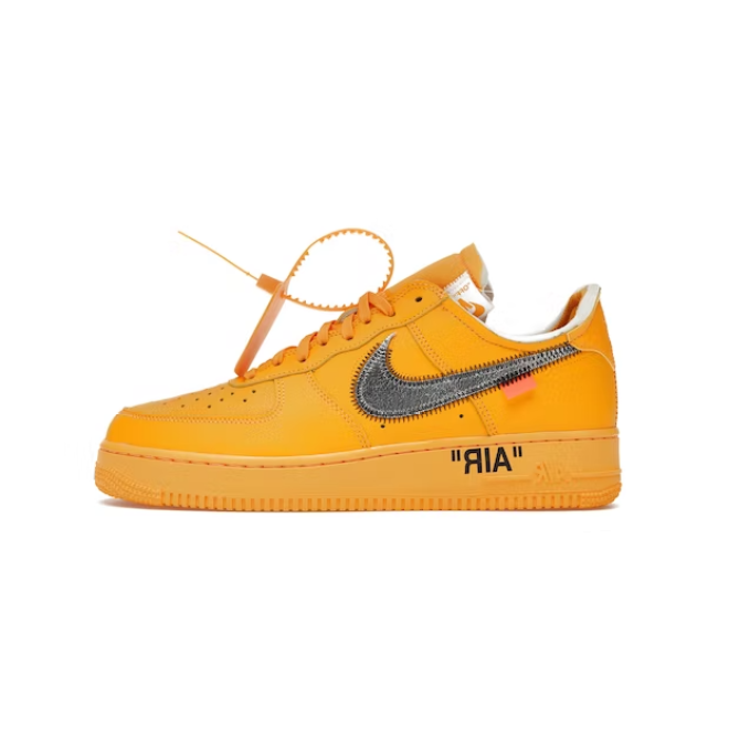 Nike Air Force 1 Low Off-White ICA University Gold (Top Quality)