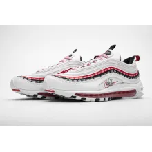 Nike Air Max 97 Sketch Logo White Black Red (Top Quality)