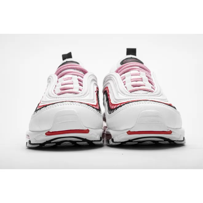 Nike Air Max 97 Sketch Logo White Black Red (Top Quality)
