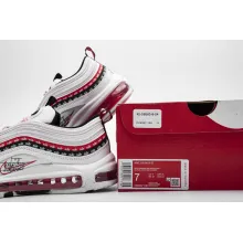Nike Air Max 97 Sketch Logo White Black Red (Top Quality)