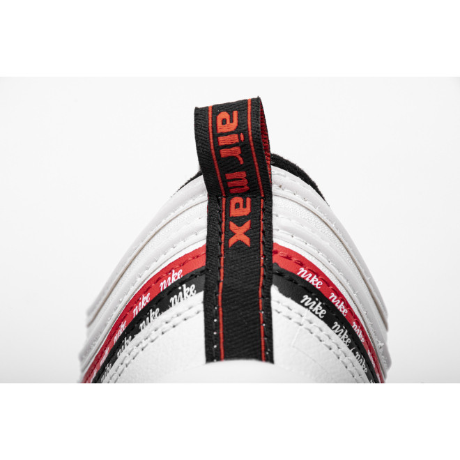 Nike Air Max 97 Sketch Logo White Black Red (Top Quality)