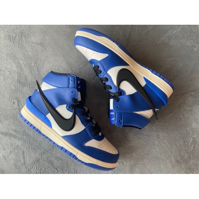 Nike Dunk High AMBUSH Deep Royal (Mid Quality)