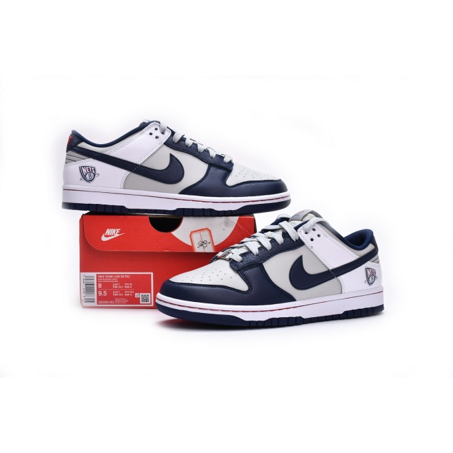 Nike Dunk Low EMB NBA 75th Anniversary Brooklyn Nets (Top Quality)