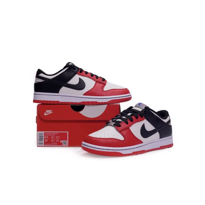 Nike Dunk Low EMB NBA 75th Anniversary Chicago (Top Quality)