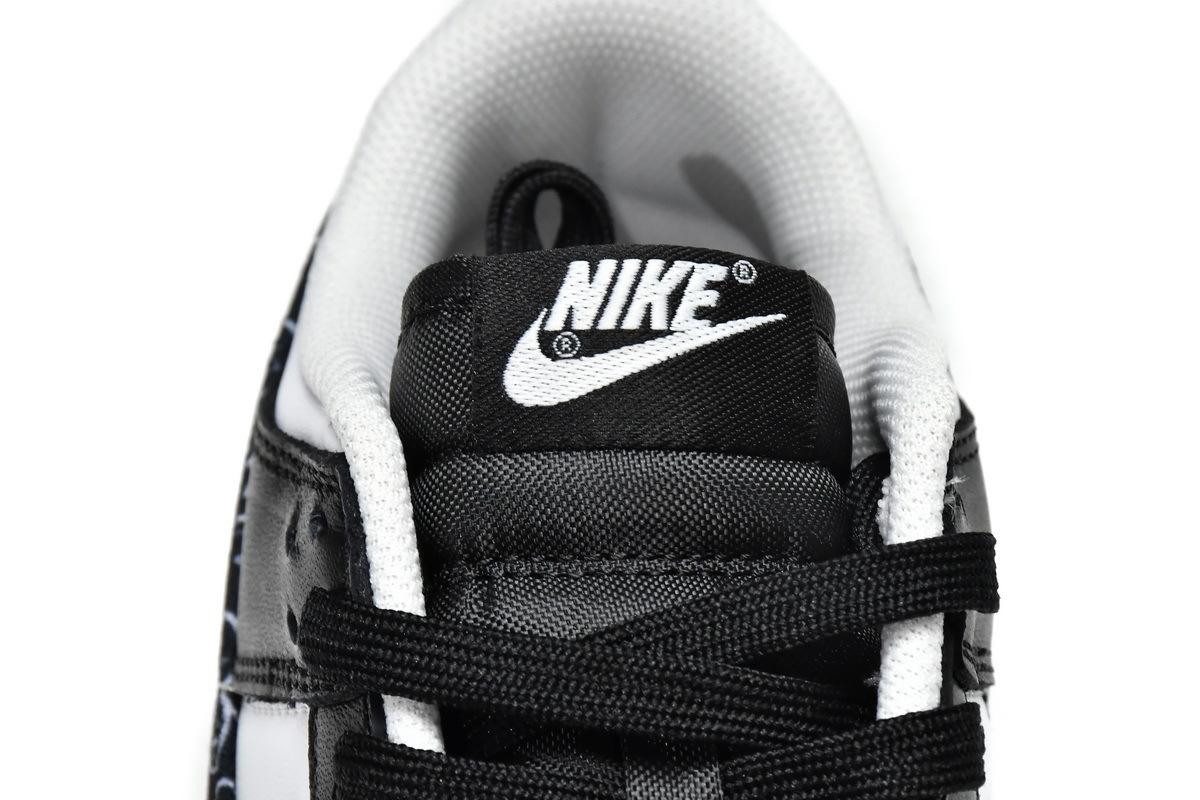 Nike Dunk Low Essential Paisley Pack Black (W) (Mid Quality)