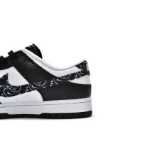 Nike Dunk Low Essential Paisley Pack Black (W) (Mid Quality)