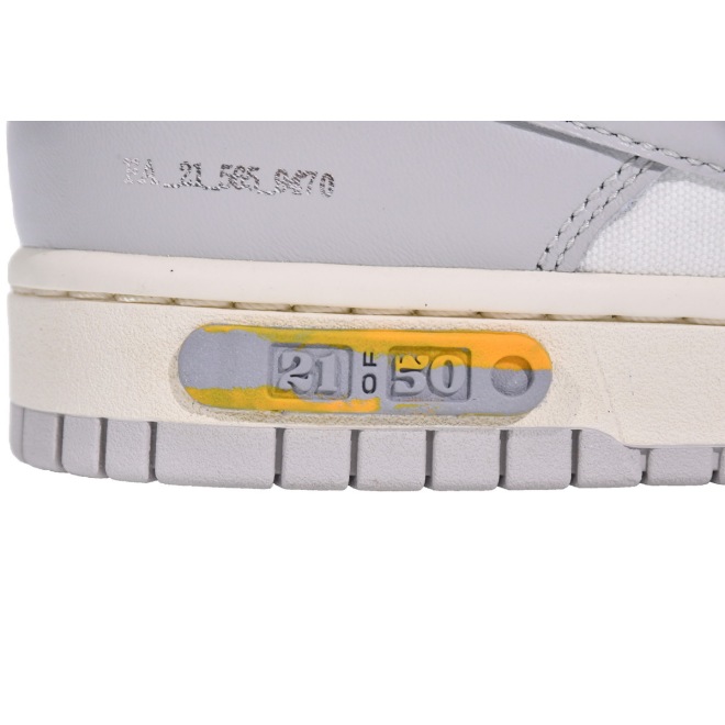 Nike Dunk Low Off-White Lot 21 (Top Quality)