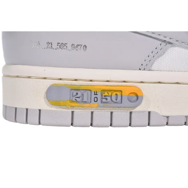Nike Dunk Low Off-White Lot 21 (Top Quality)