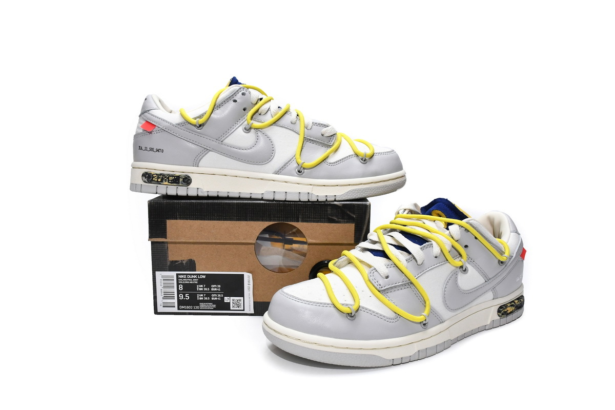 Nike Dunk Low Off-White Lot 27 (Top Quality)