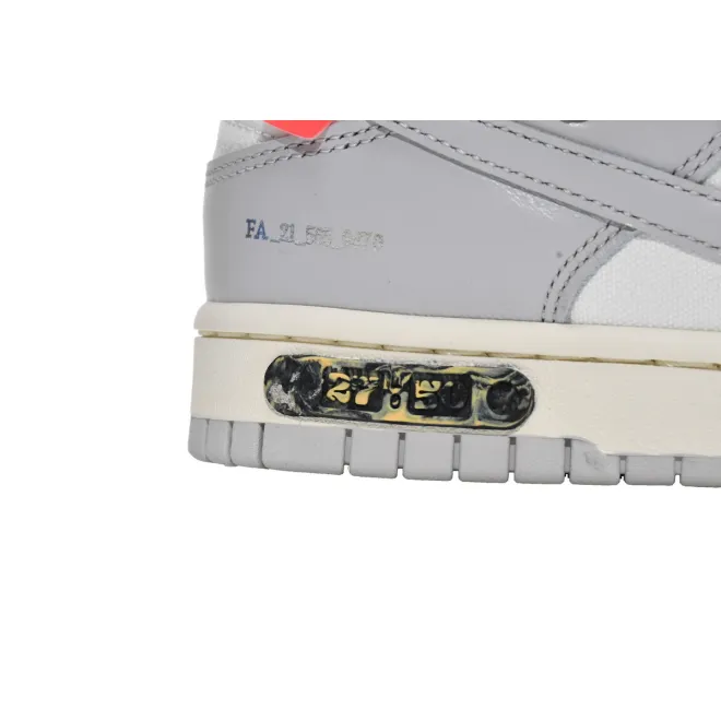 Nike Dunk Low Off-White Lot 27 (Top Quality)