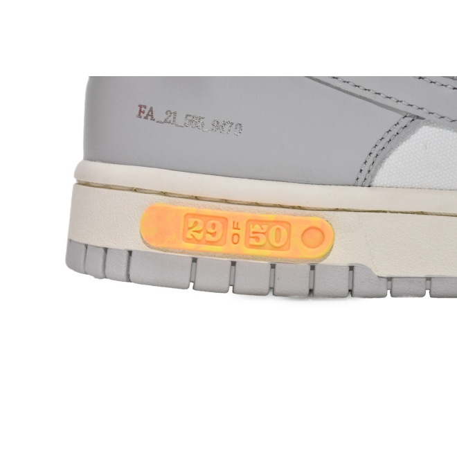 Nike Dunk Low Off-White Lot 29 (Top Quality)