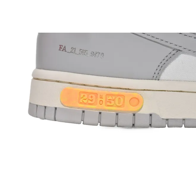 Nike Dunk Low Off-White Lot 29 (Top Quality)