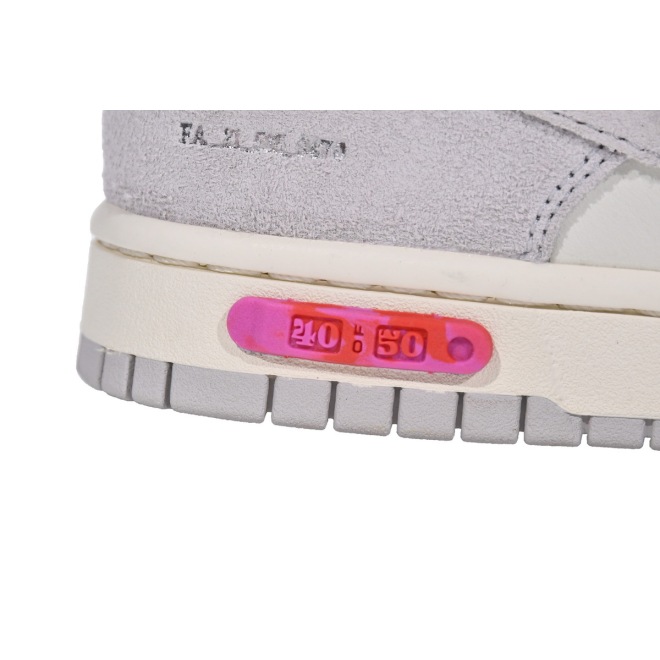 Nike Dunk Low Off-White Lot 40 (Top Quality)
