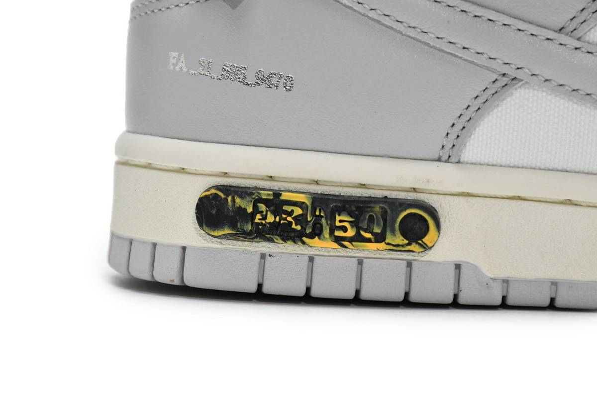 Nike Dunk Low Off-White Lot 43 (Top Quality)