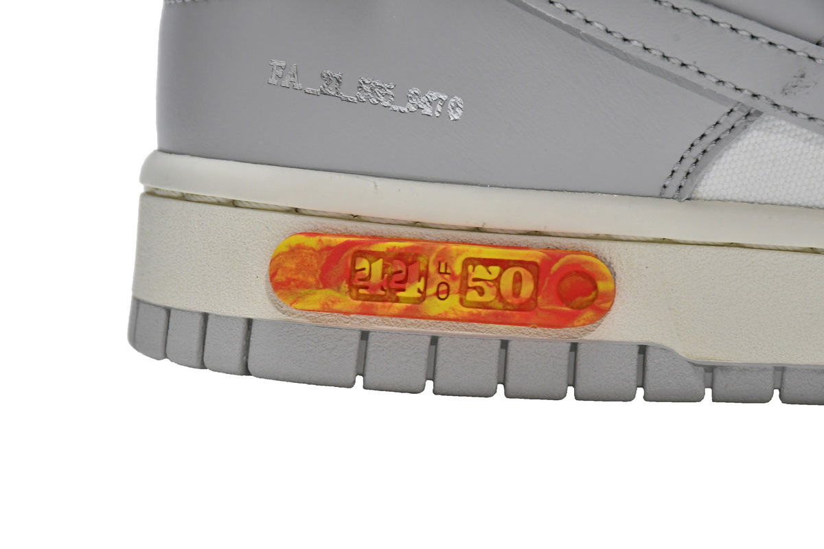 Nike Dunk Low Off-White Lot 44 (Top Quality)