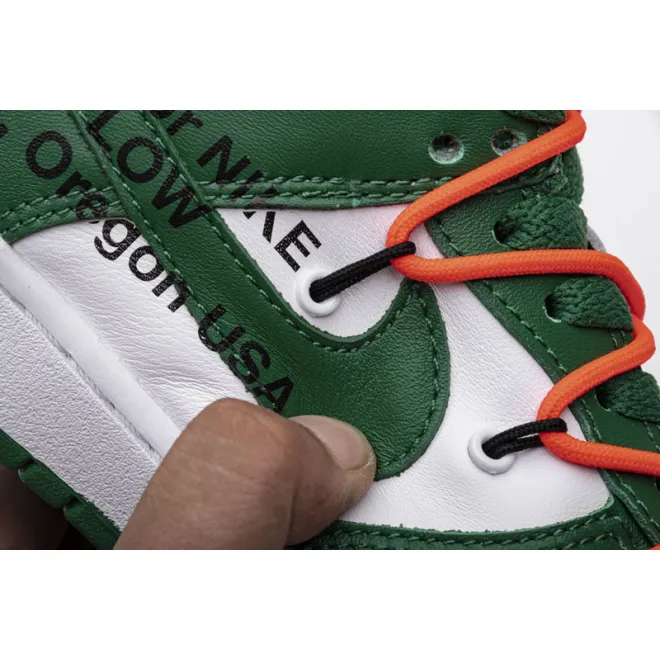 Nike Dunk Low Off-White Pine Green (Mid Quality)