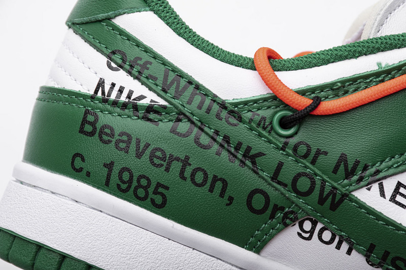 Nike Dunk Low Off-White Pine Green (Mid Quality)
