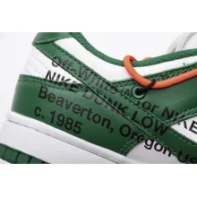 Nike Dunk Low Off-White Pine Green (Mid Quality)