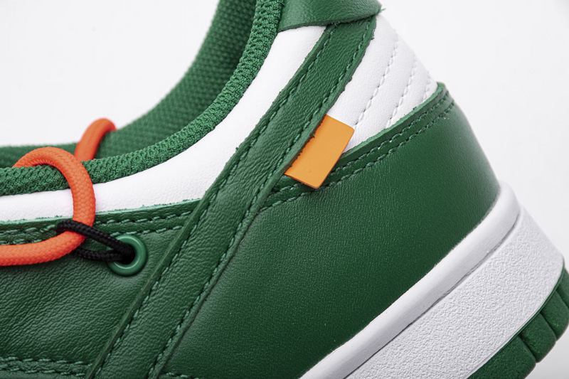 Nike Dunk Low Off-White Pine Green (Mid Quality)