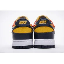 Nike Dunk Low Off-White University Gold Midnight Navy (Mid Quality)