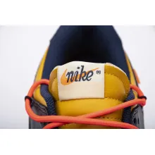 Nike Dunk Low Off-White University Gold Midnight Navy (Mid Quality)