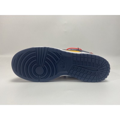 Nike Dunk Low Off-White University Gold Midnight Navy (Top Quality)