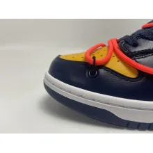 Nike Dunk Low Off-White University Gold Midnight Navy (Top Quality)